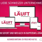Immagine 1 azienda LÄUFT- DIE WERBEAGENTUR SCHWEIZ Werbewirtschaft/Verkaufsförderung in Rapperswil SG
