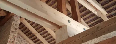 Unternehmen 11 Bild BAUMANN + PARTNER AG Zimmerarbeiten, Holzbauarbeiten am Riehen BL