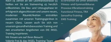 Entreprises 3 image DIE INSEL - TRAINING Sport dans Basel BL