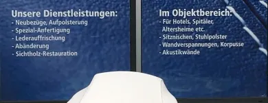 Unternehmen 6 Bild ERLACHER POLSTER GMBH Polstereien, Sattlereien am Langenthal BE