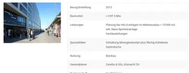 Unternehmen 2 Bild GETEC ZÜRICH AG Ingenieure/Planungsbüros/Sachverständige am Zürich ZH