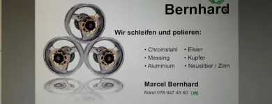 Entreprises 9 image METALLSCHLEIFEREI BERNHARD Metallbauarbeiten, Schlosserarbeiten dans Uetendorf BE