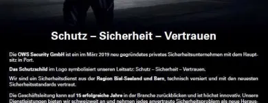 Immagine 3 azienda OWS SECURITY GMBH Sicherheitsfirmen in Thun BE
