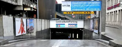Entreprises 1 image TIEFGARAGE CENTRALBAHNPARKING SBB - BASEL | APCOA Verleihunternehmen, Vermietungsunternehmen, Vermittlungsunternehmen dans Basel BL