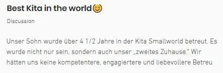 Immagine 12 azienda SMALLWORLD KITA UND KINDERHÜTEDIENST